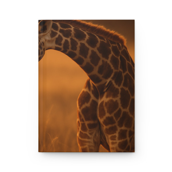 Nurturing Giraffe Care - Hardcover Journal Matte