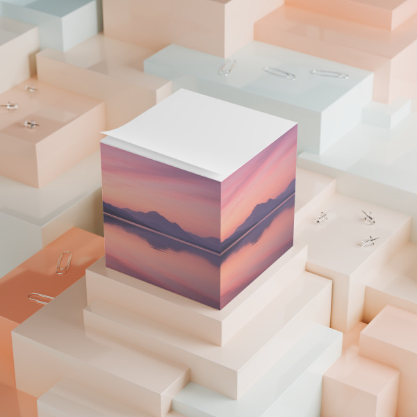 Calm Waters - Note Cube