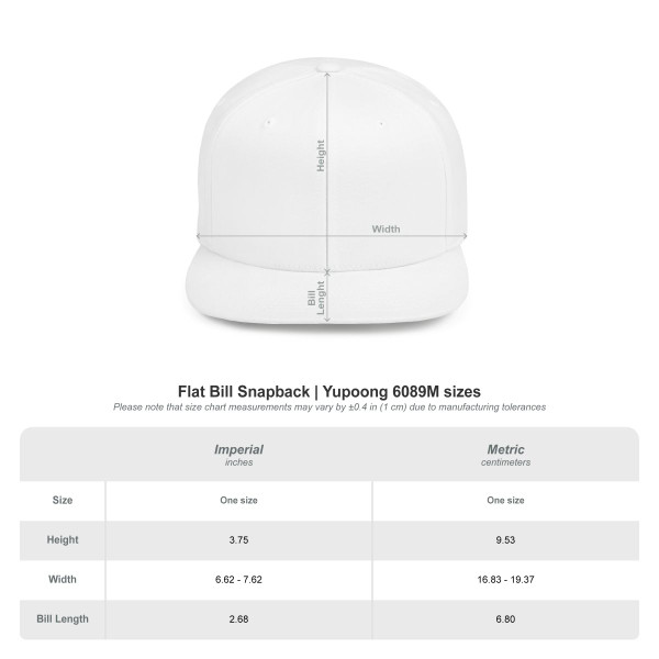 Calm Waters - Flat Bill Snapback