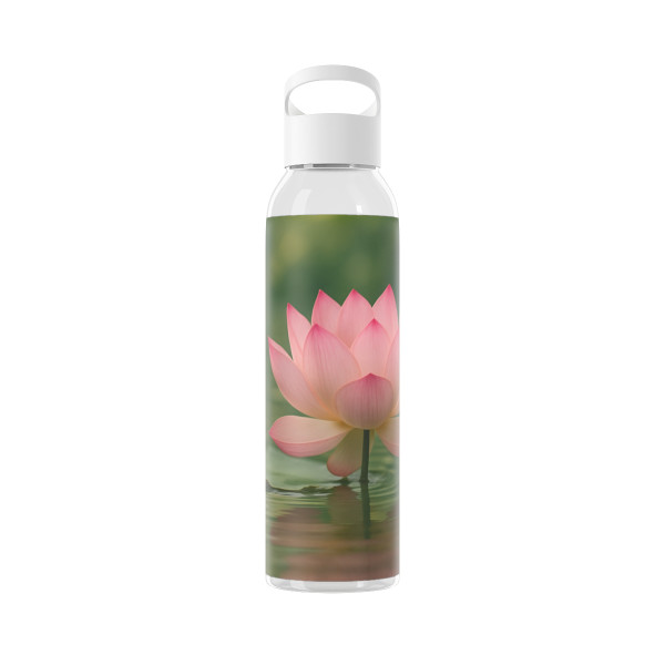 Tranquil Lotus - Sky Water Bottle