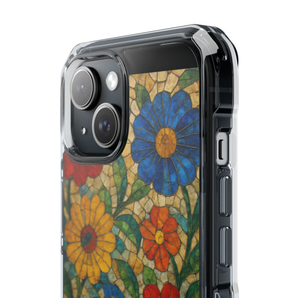 Nature's Mosaic Dance - Magnetic Clear Impact Cases