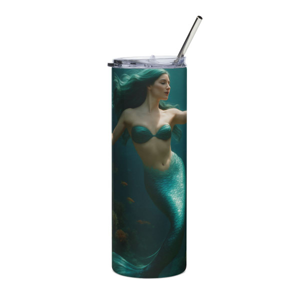 Mystical Ocean Dance - Stainless Steel Tumbler, 20oz