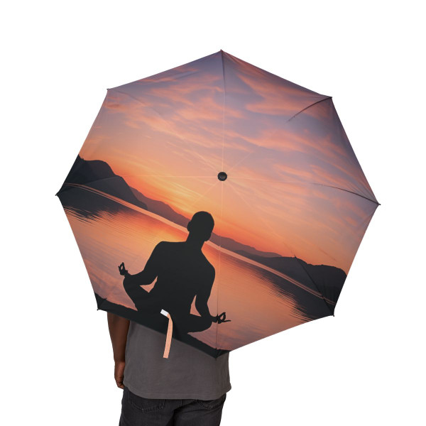 Serenity Within - Semi-Automatic Foldable Umbrella