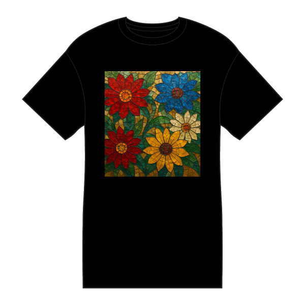 Nature's Mosaic Dance - Core Cotton Tee