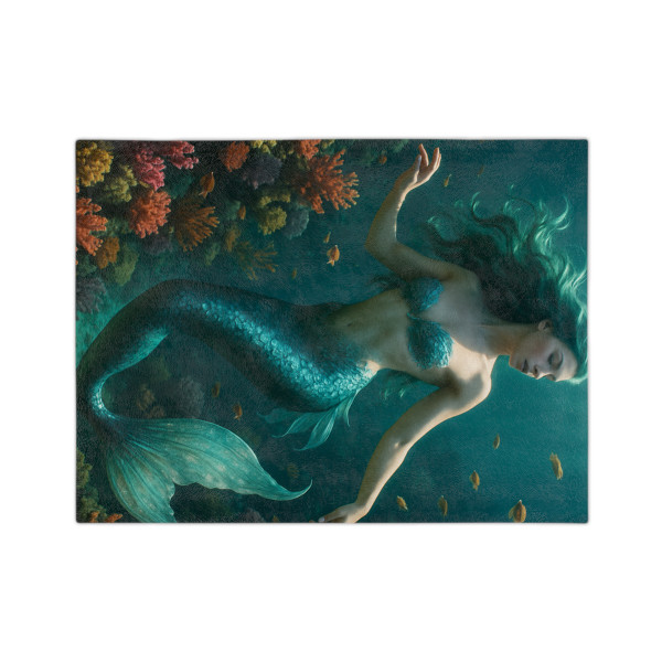 Mystical Ocean Dance - Velveteen Microfiber Blanket