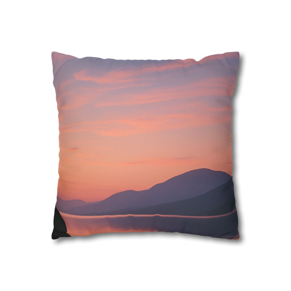 Serenity Within - Faux Suede Square Pillowcase