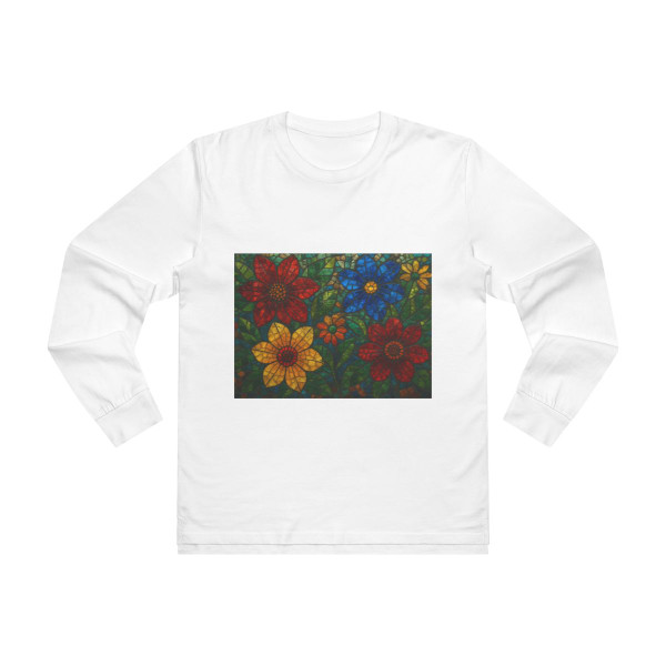Nature's Mosaic Dance - Men’s Base Longsleeve Tee 