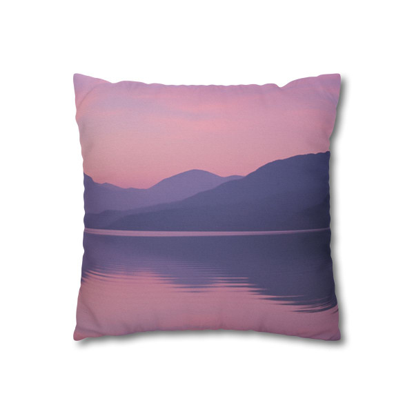 Calm Waters - Spun Polyester Square Pillowcase