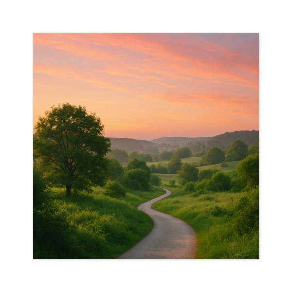 Embrace Your Journey - Square Stickers, Indoor\Outdoor