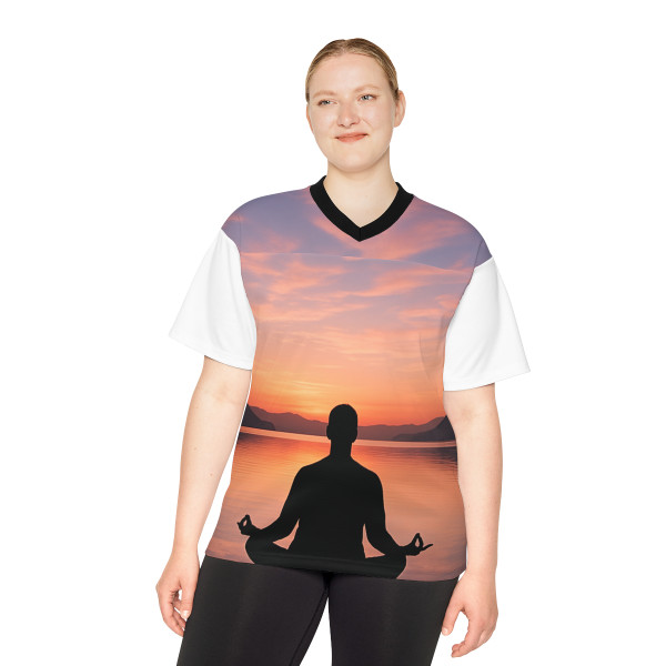 Serenity Within - Unisex Football Jersey (AOP)