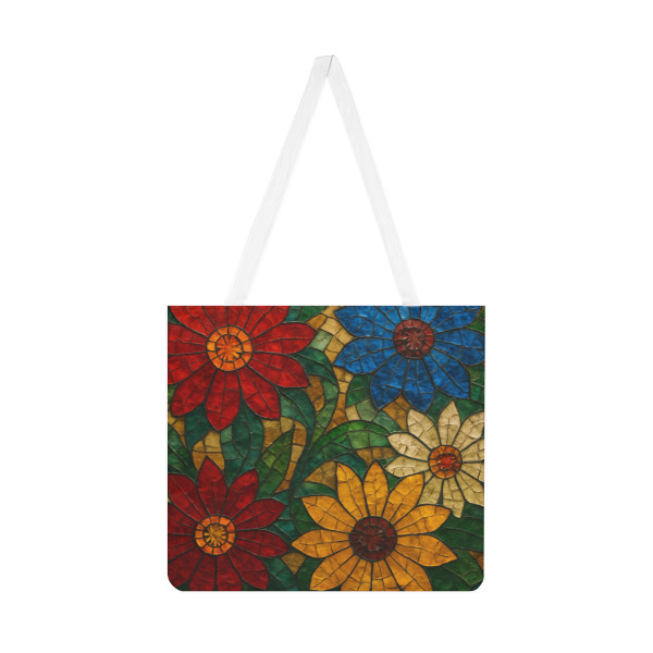 Nature's Mosaic Dance - Shoulder Tote Bag (AOP)
