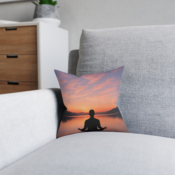 Serenity Within - Square Pillow