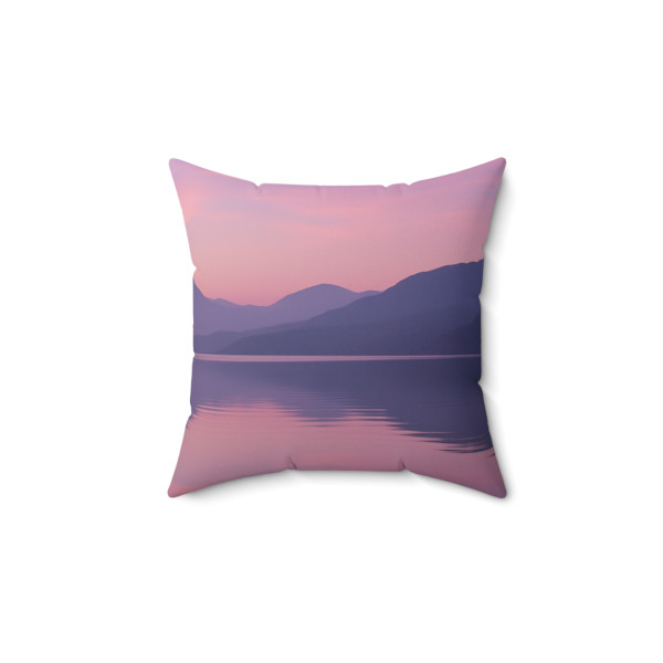 Calm Waters - Faux Suede Square Pillow