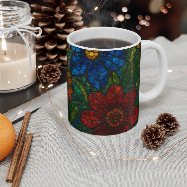 Nature's Mosaic Dance - Mug 11oz