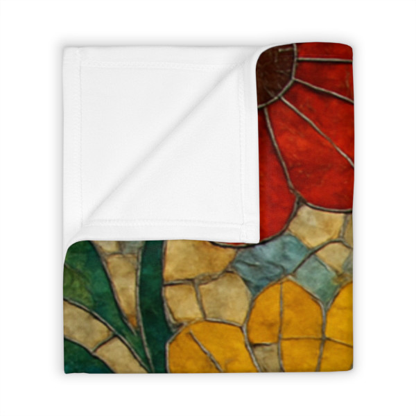 Nature's Mosaic Dance - Throw Blanket