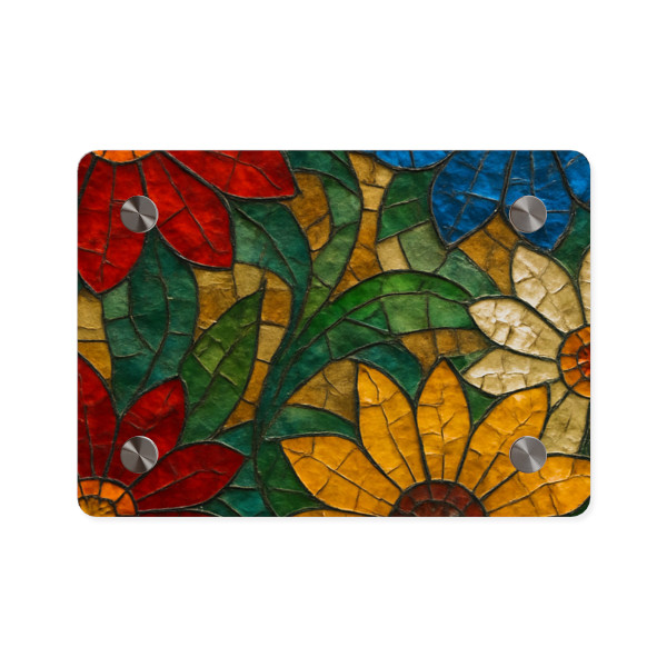 Nature's Mosaic Dance - Acrylic Wall Art Panels