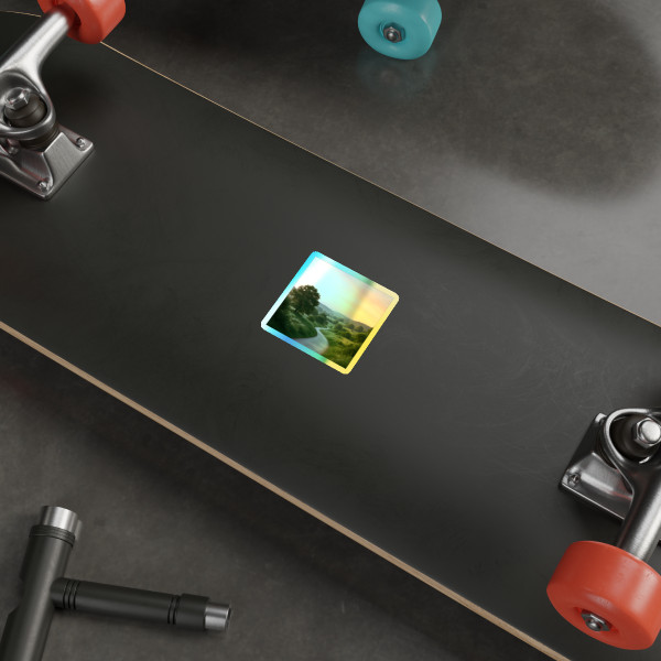 Embrace Your Journey - Holographic Die-cut Stickers