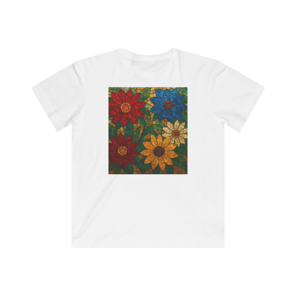 Nature's Mosaic Dance - Kids Fine Jersey Tee