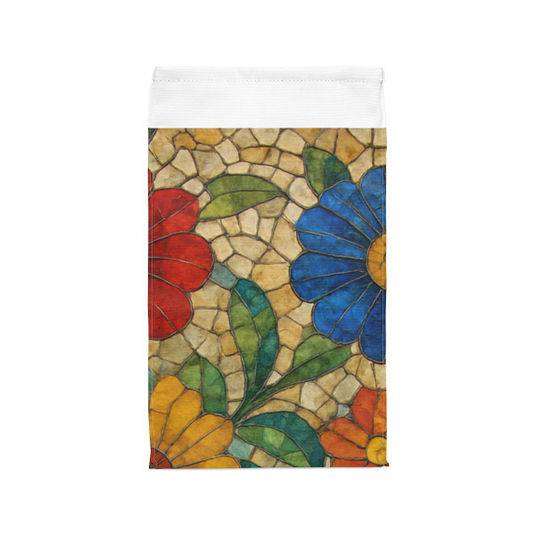 Nature's Mosaic Dance - Polyester Lunch Bag