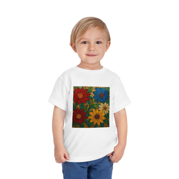 Nature's Mosaic Dance - Toddler Short Sleeve Tee