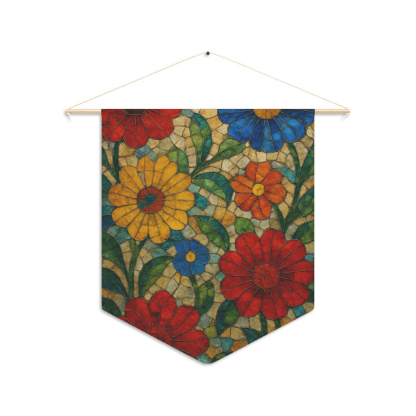 Nature's Mosaic Dance - Pennant