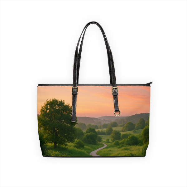 Embrace Your Journey - PU Leather Shoulder Bag