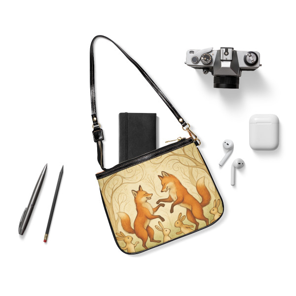 Whimsical Forest Dance - Small Shoulder Bag