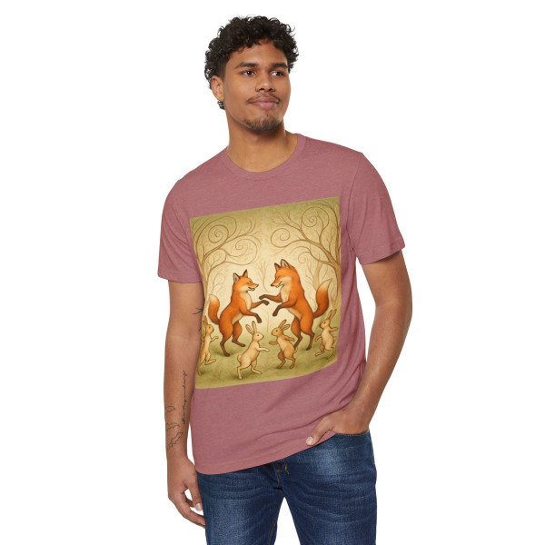 Whimsical Forest Dance - Unisex Recycled Organic T-Shirt