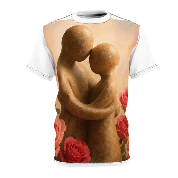 Eternal Embrace - Unisex Cut & Sew Tee (AOP)