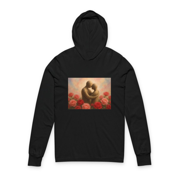 Eternal Embrace - Unisex Hooded Long Sleeve Tee