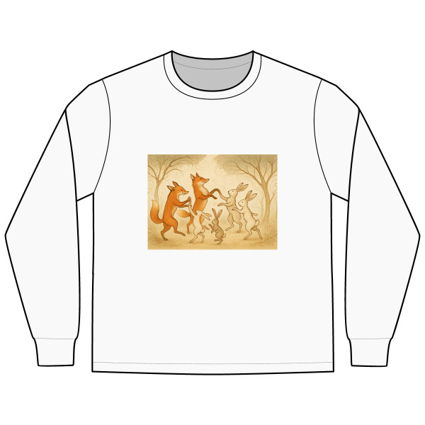 Whimsical Forest Dance - Men's Long Sleeve Tee