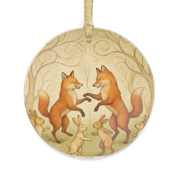 Whimsical Forest Dance - Acrylic Ornaments