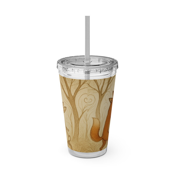 Whimsical Forest Dance - Sunsplash Tumbler with Straw, 16oz