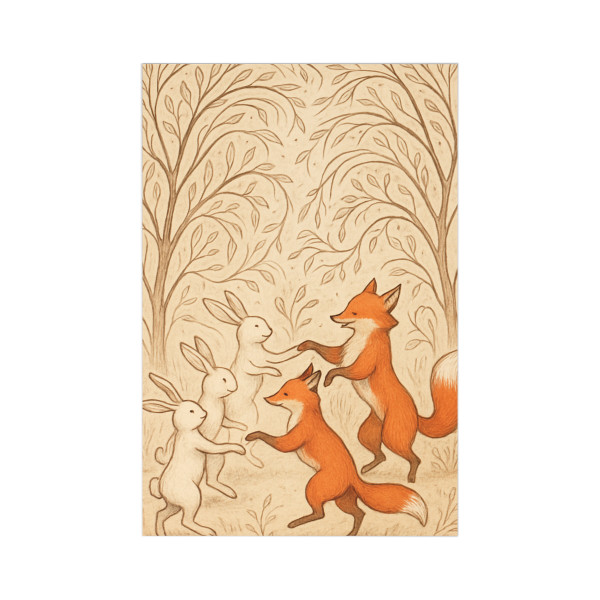 Whimsical Forest Dance - Postcards (7 pcs)