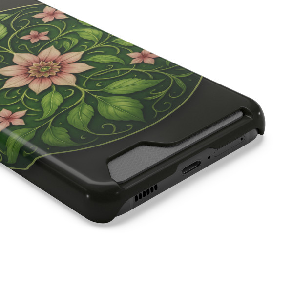 Whimsical Nature Dance - Phone Case With Card Holder