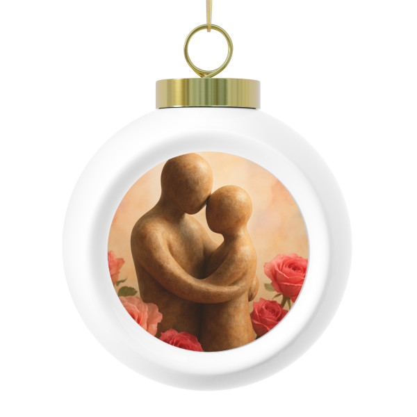Eternal Embrace - Christmas Ball Ornament