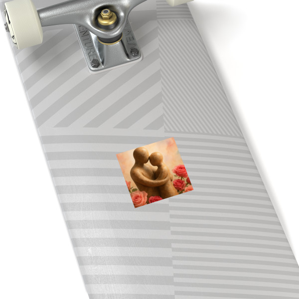 Eternal Embrace - Laminate Stickers, Square