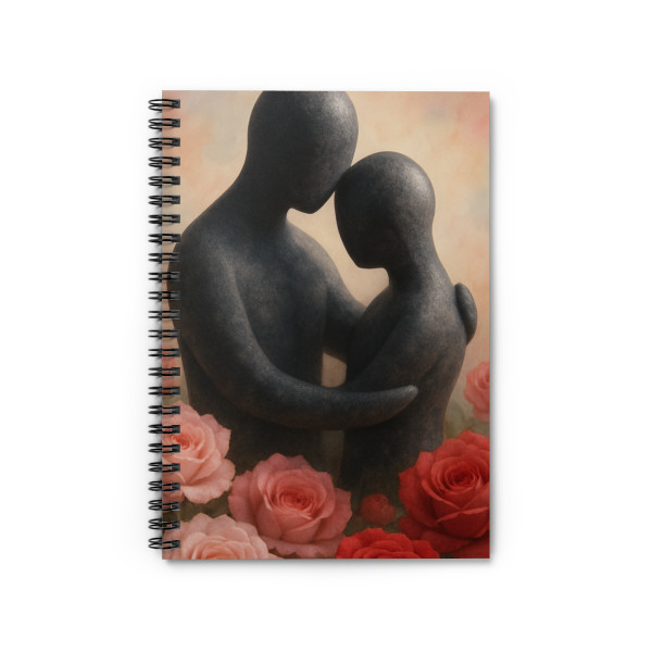 Eternal Embrace - Spiral Notebook - Ruled Line