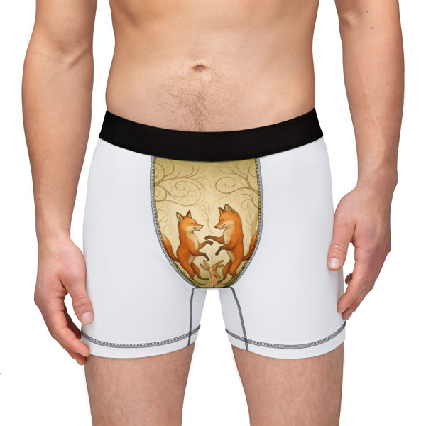Whimsical Forest Dance - Men's Boxers (AOP)