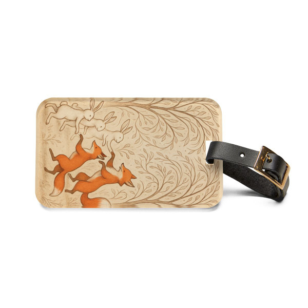Whimsical Forest Dance - Luggage Tag