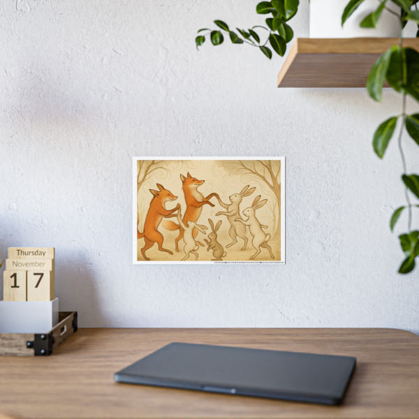 Whimsical Forest Dance - Gloss Posters