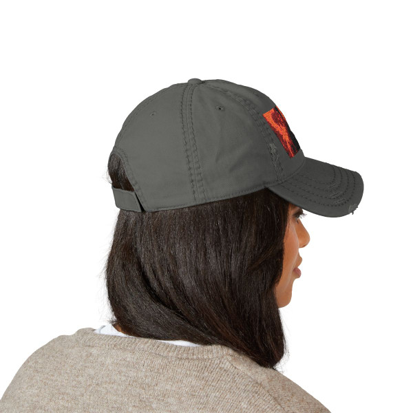 Elemental Firestorm - Distressed Dad Hat (Embroidery)