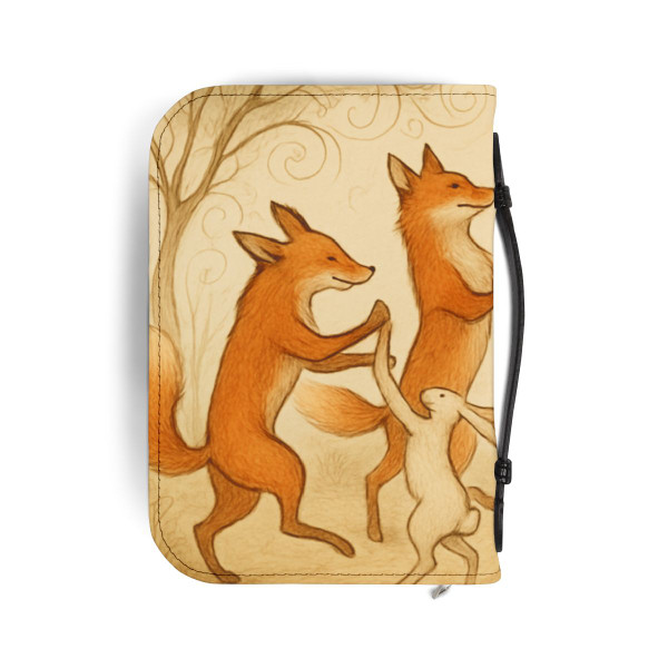 Whimsical Forest Dance - Bible Cover