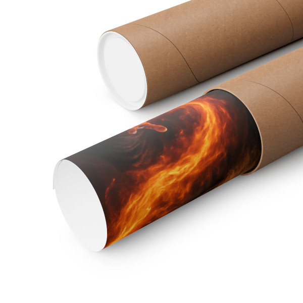 Elemental Firestorm - Matte Vertical Posters