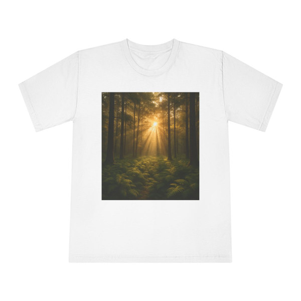 Serene Forest Retreat - Unisex Classic Crewneck T-Shirt