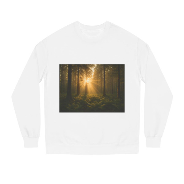 Serene Forest Retreat - Unisex Crew Neck Sweatshirt