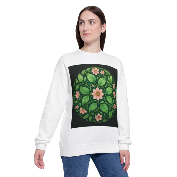 Whimsical Nature Dance - Unisex Drop Shoulder Sweatshirt