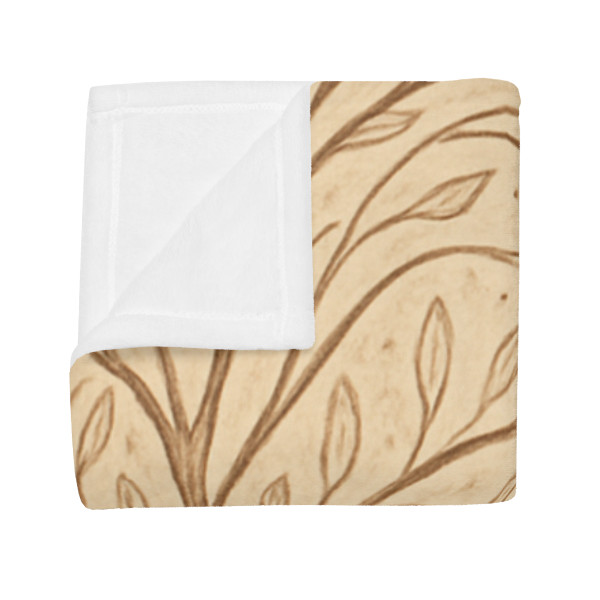 Whimsical Forest Dance - Plush Fleece Blanket