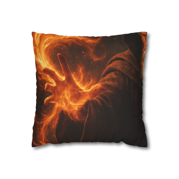 Elemental Firestorm - Spun Polyester Square Pillowcase