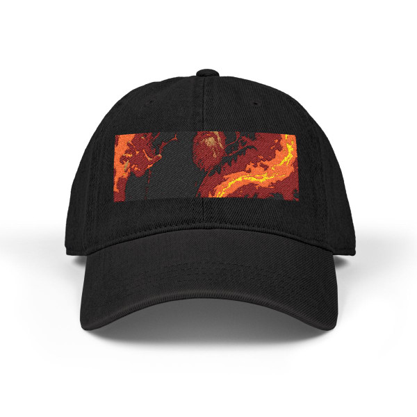 Elemental Firestorm - Denim Hat (Embroidery)